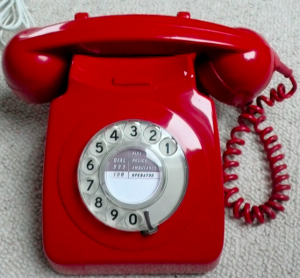 telephone rouge