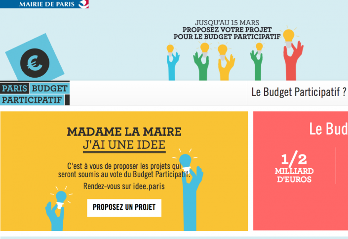 Budget participatif Paris