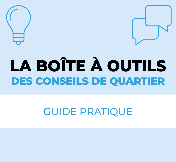 Boite à outils des Conseils de Quartier - couverture